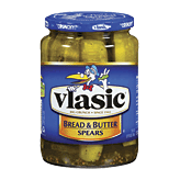 Vlasic Pickles Bread & Butter Spears Mildly Sweet & Spicy Full-Size Picture